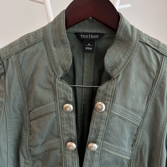 White House Black Market Military Style Blazer - Picture 7 of 8